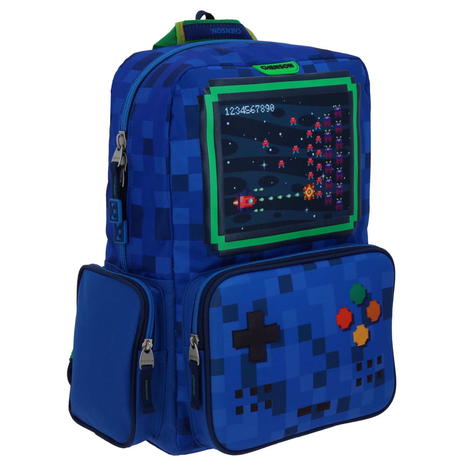 Foto 7 pulgar | Mochila Grande Chenson Primaria Gamer Galaga Co70335-9
