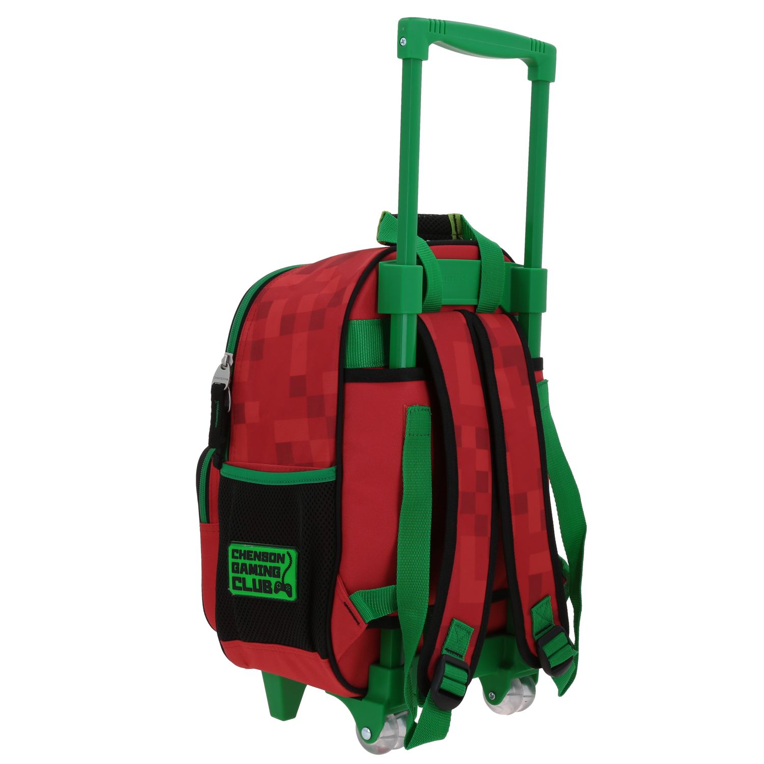 Foto 4 pulgar | Mochila Chica Chenson Con Ruedas Escolar Kinder Gamer Galaga Co70339-r