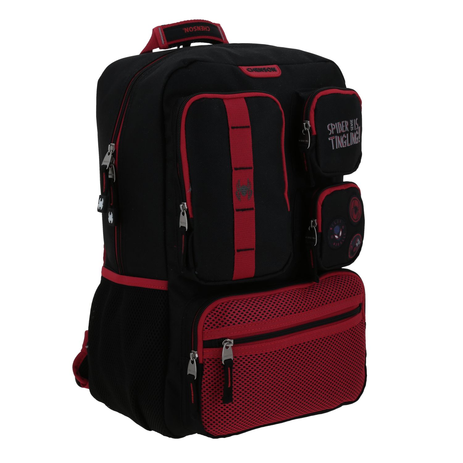 Foto 7 pulgar | Mochila Escolar Grande Chenson Miles Morales Marvel Mm70484-3 Mora