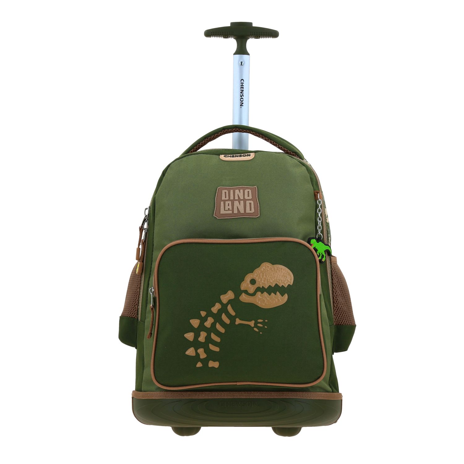 Mochila Grande Con Ruedas Y Luces Led Chenson Dino Sagaz Co70596-a