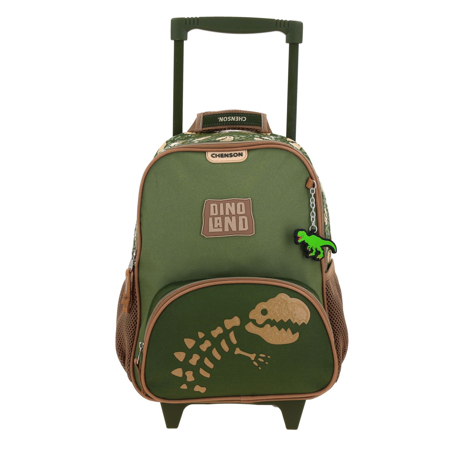Foto 1 | Mochila Chica Chenson Con Ruedas Escolar Kinder Dino Sagaz Co70597-a