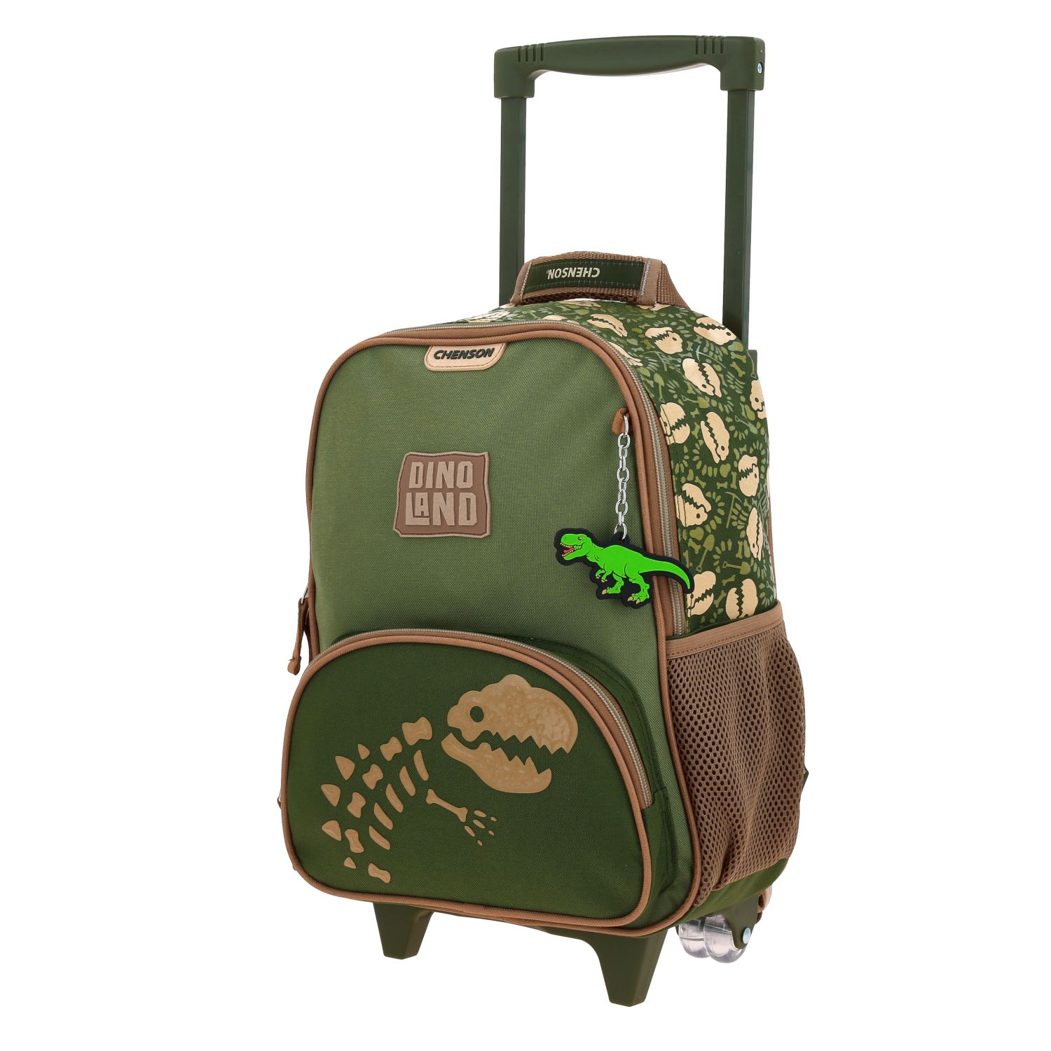 Foto 2 | Mochila Chica Chenson Con Ruedas Escolar Kinder Dino Sagaz Co70597-a