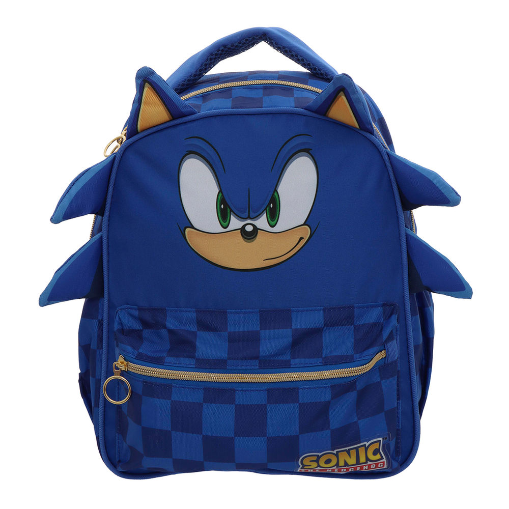 Foto 2 pulgar | Mochila Kinder Infantil Sonic The Hedgehog Classic (sonic) 14l (azul)