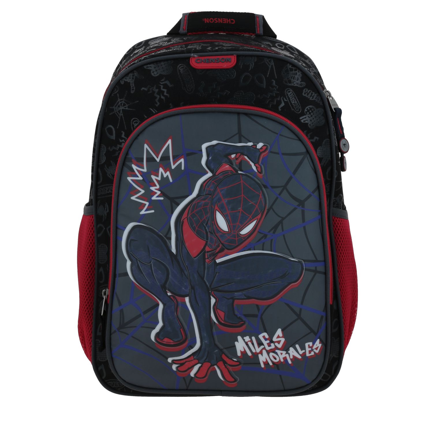Mochila Grande Chenson Miles Morales Marvel Drapo Mm70291-3