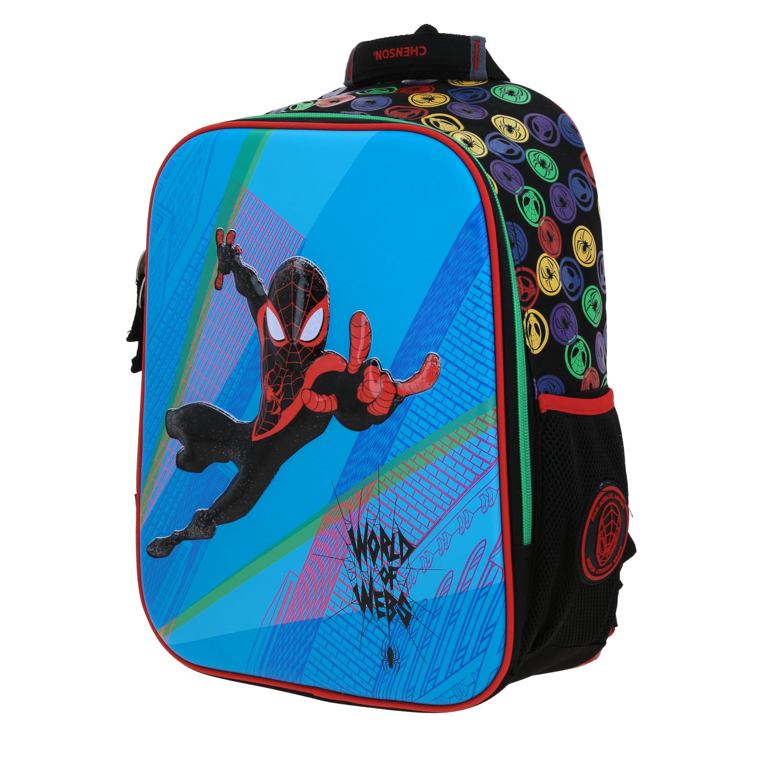 Foto 3 pulgar | Mochila Chica Chenson Escolar Kinder Miles Morales Mm70324-3 Feiquer