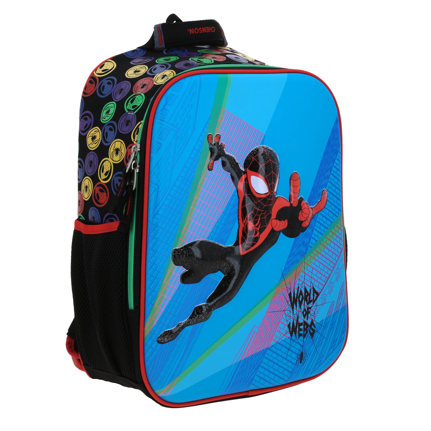 Foto 6 | Mochila Chica Chenson Escolar Kinder Miles Morales Mm70324-3 Feiquer
