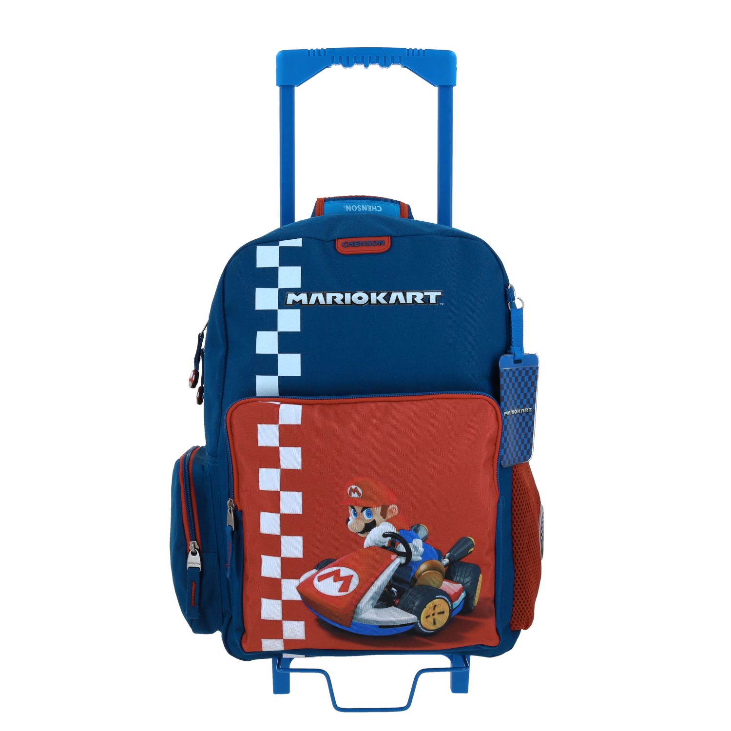 Mochila Grande Con Ruedas Chenson Mario Bros Brife Mb70214-9