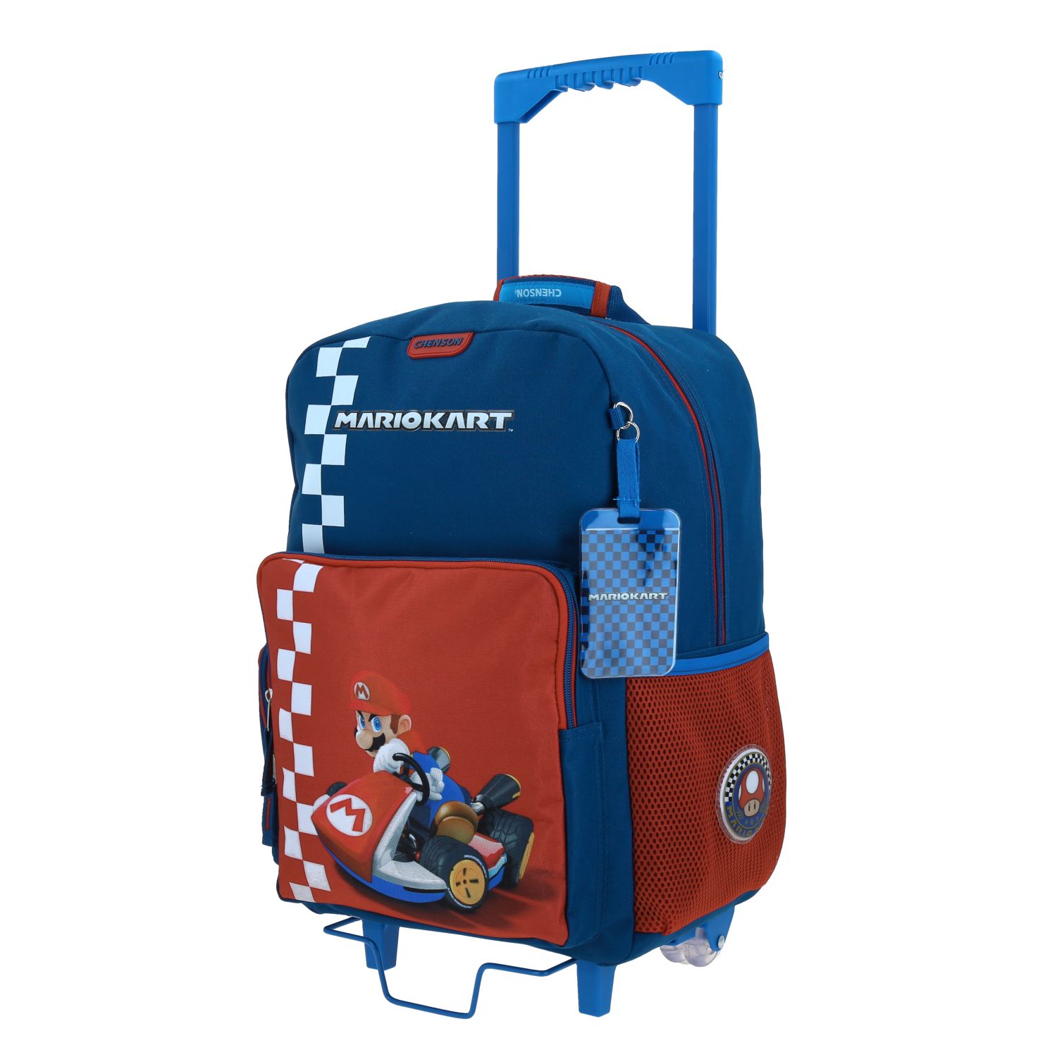 Foto 3 pulgar | Mochila Grande Con Ruedas Chenson Mario Bros Brife Mb70214-9