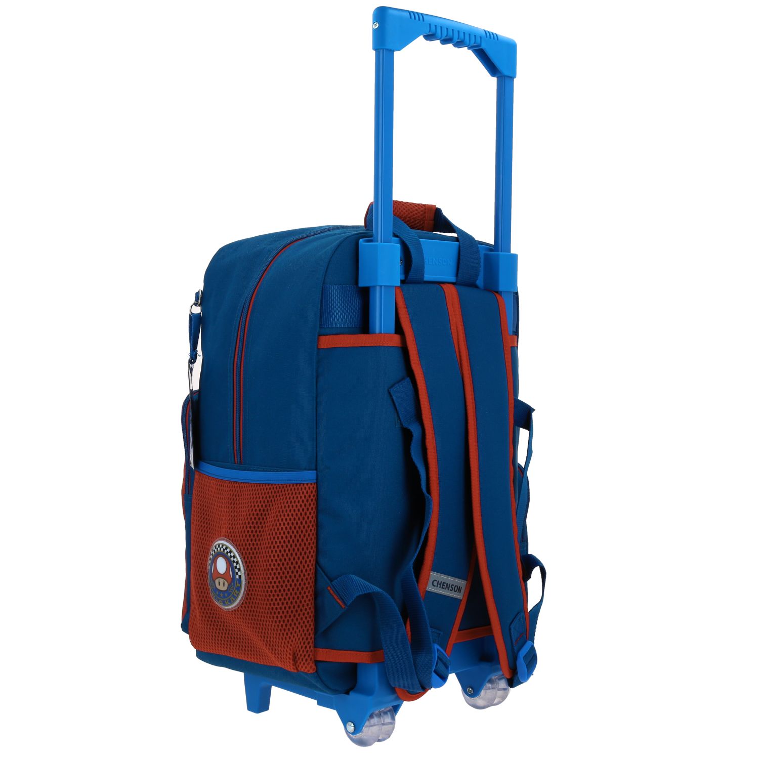 Foto 4 pulgar | Mochila Grande Con Ruedas Chenson Mario Bros Brife Mb70214-9