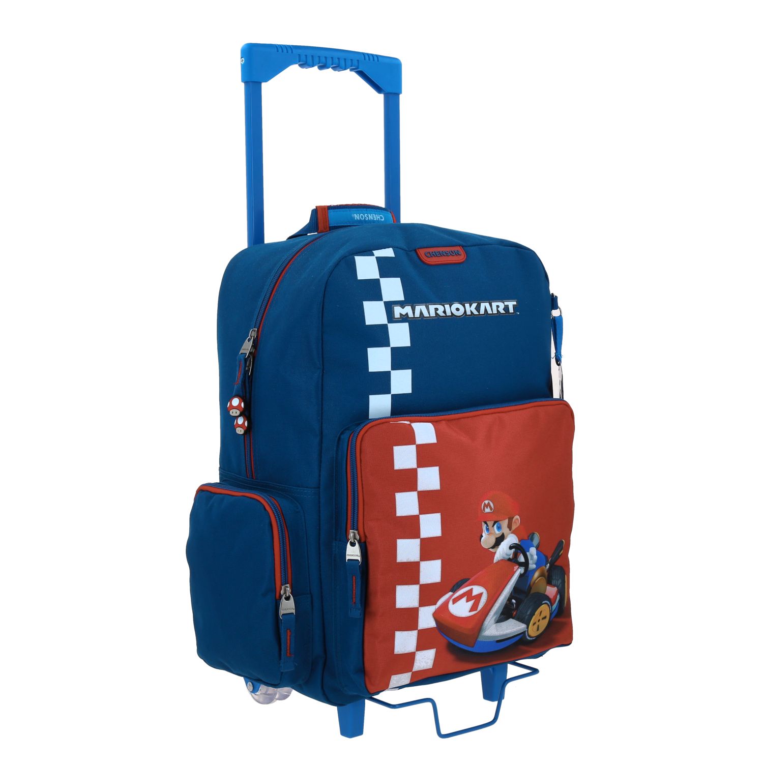 Foto 7 pulgar | Mochila Grande Con Ruedas Chenson Mario Bros Brife Mb70214-9