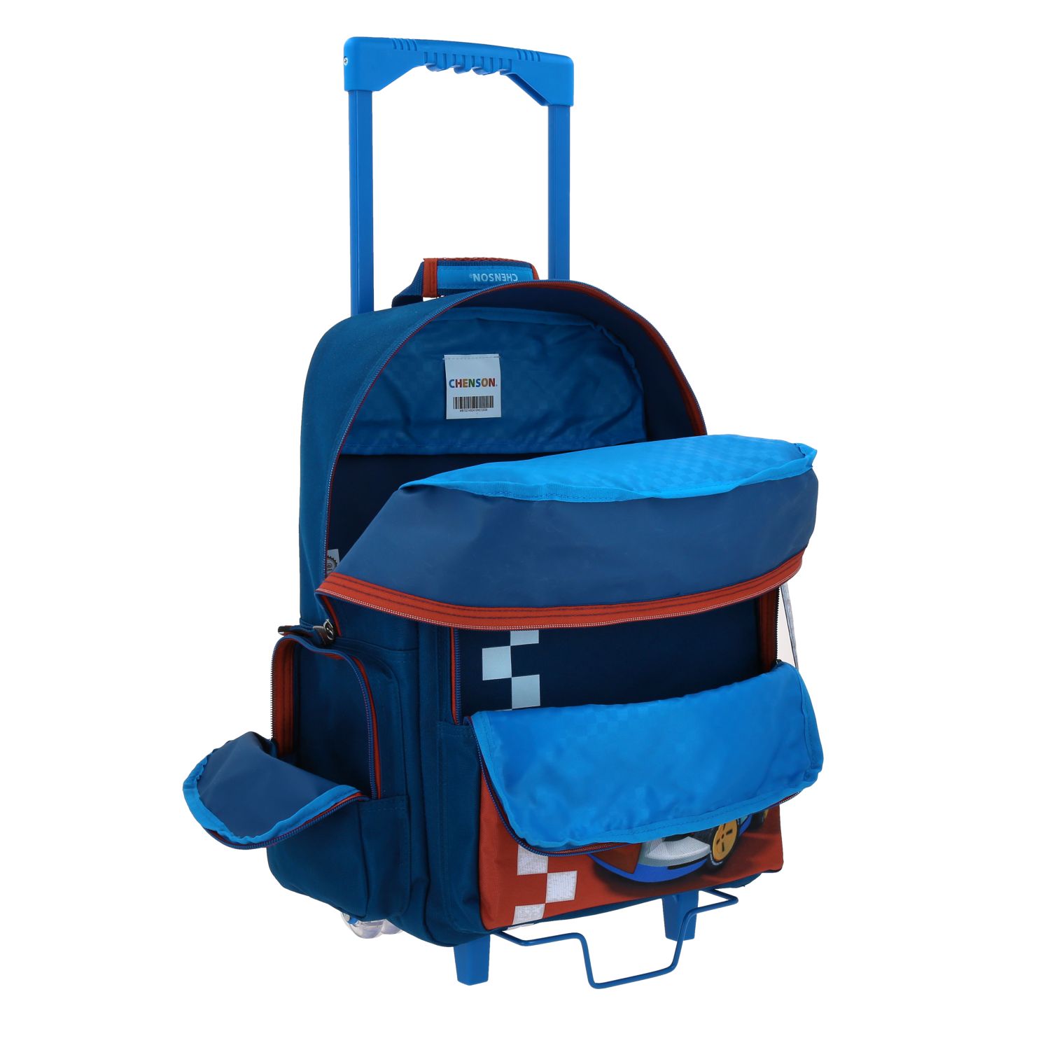 Foto 8 pulgar | Mochila Grande Con Ruedas Chenson Mario Bros Brife Mb70214-9