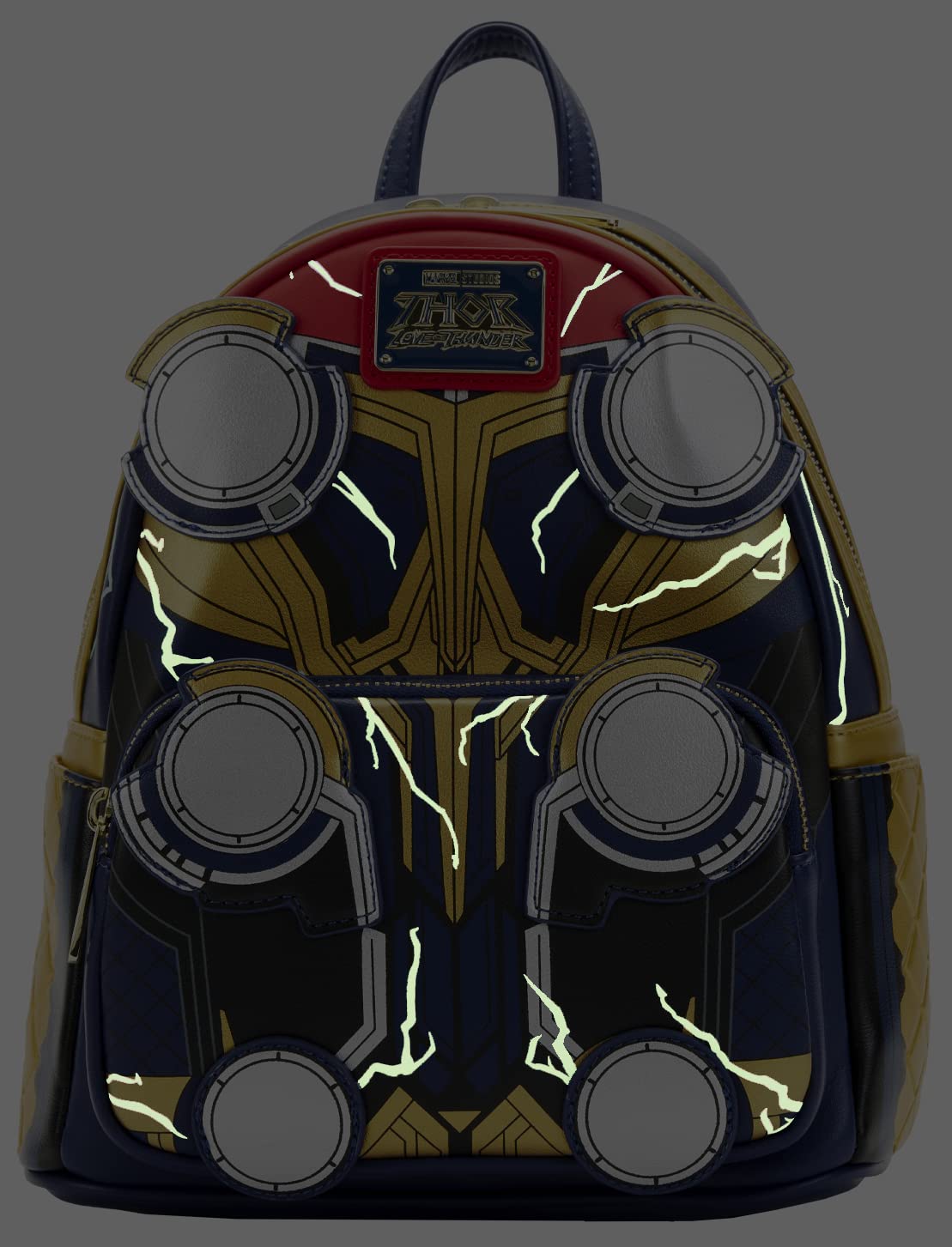 Foto 6 pulgar | Minimochila Loungefly Marvel Thor L&t Cosplay - Venta Internacional.