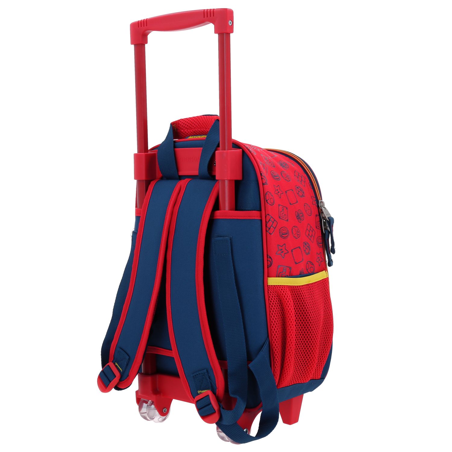 Foto 6 pulgar | Mochila Chica Kinder Con Ruedas Chenson Mario Bros Mb70377-9 Gronshi