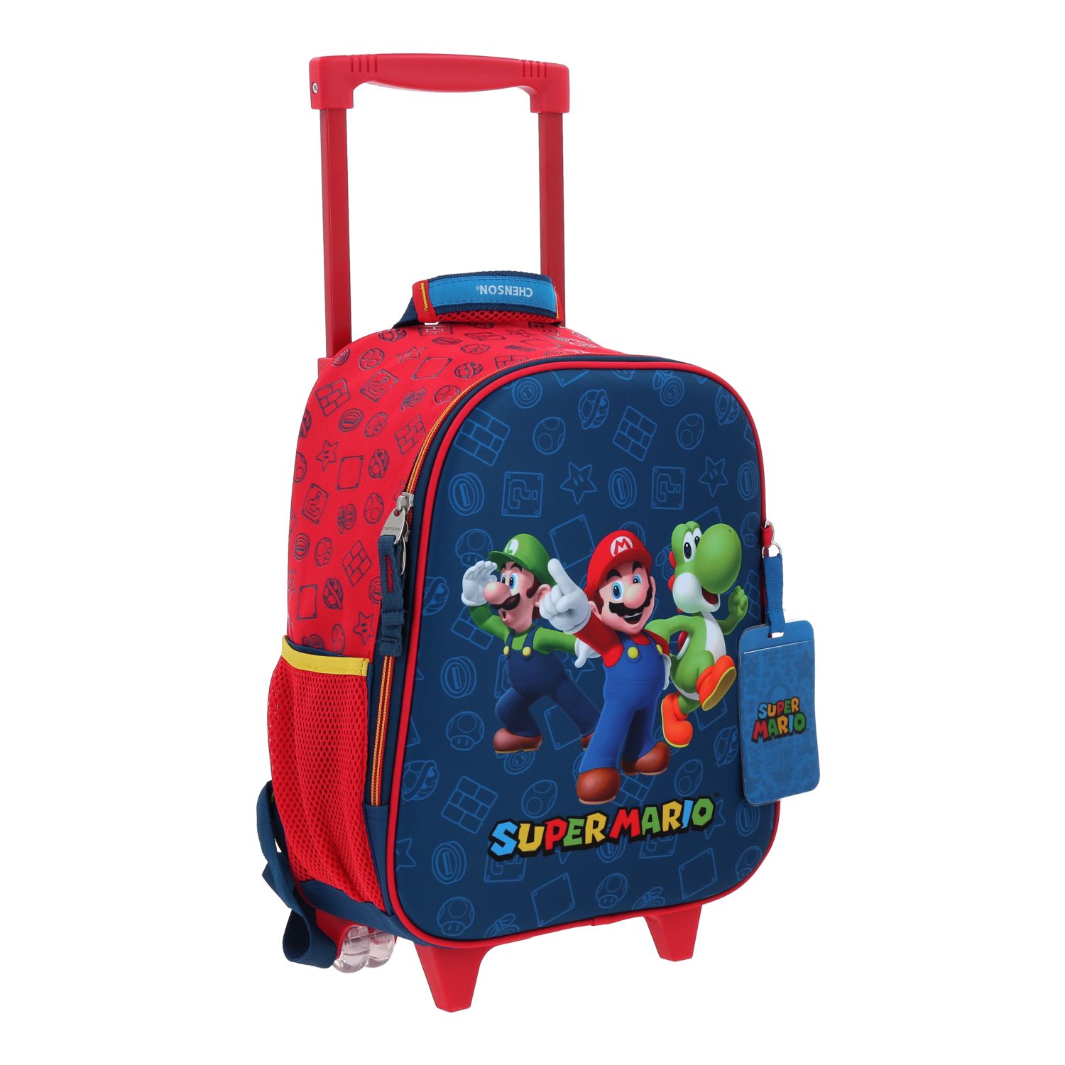 Foto 7 pulgar | Mochila Chica Kinder Con Ruedas Chenson Mario Bros Mb70377-9 Gronshi