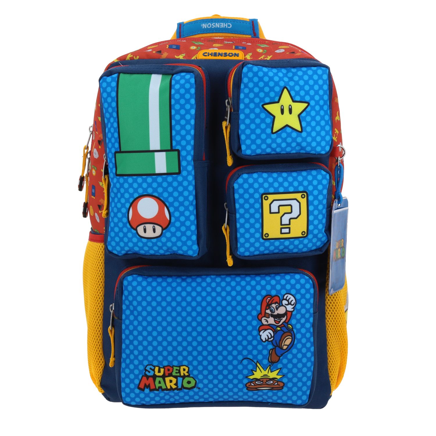 Foto 2 pulgar | Mochila Grande Chenson Mario Bros Onder Mb70508-9
