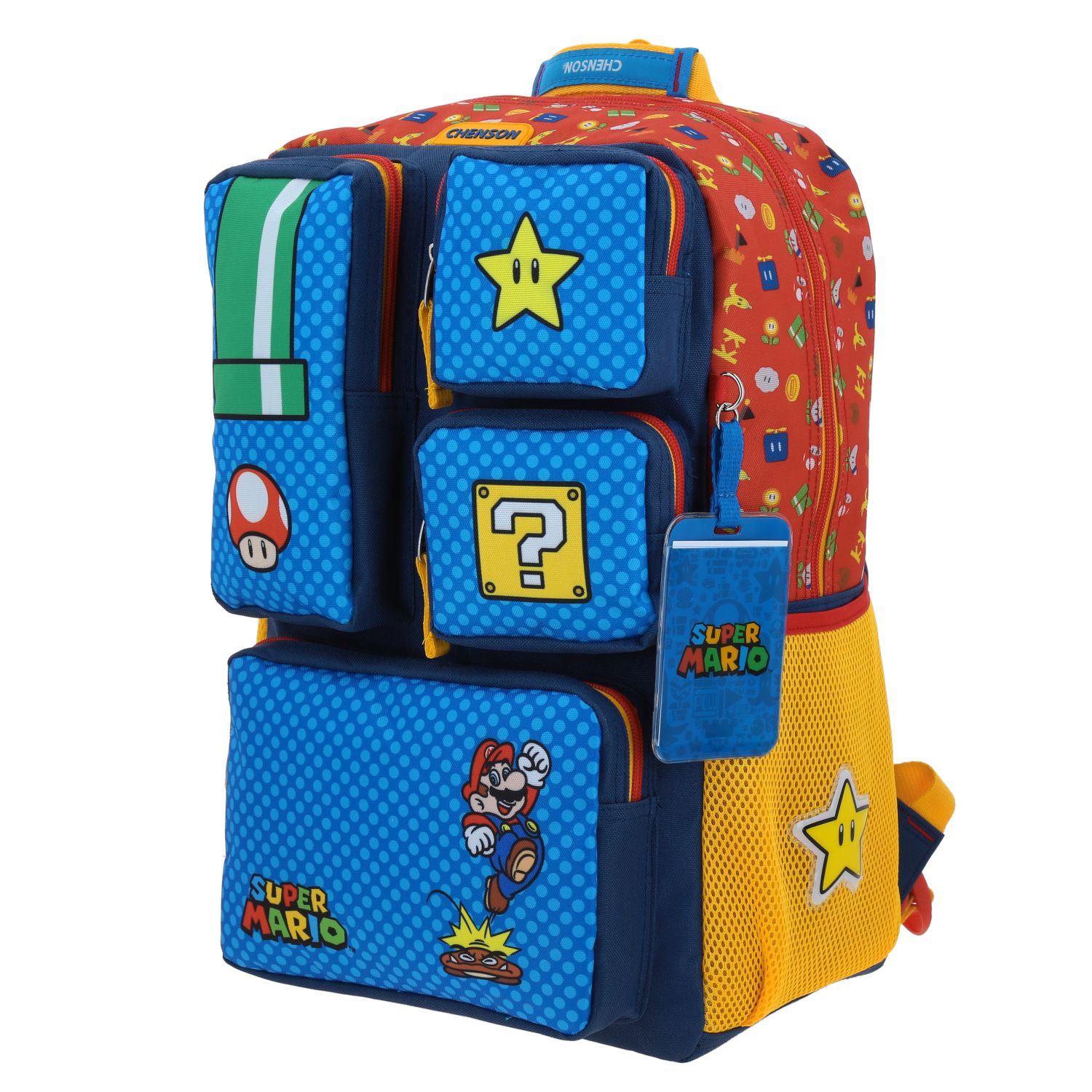 Foto 3 pulgar | Mochila Grande Chenson Mario Bros Onder Mb70508-9