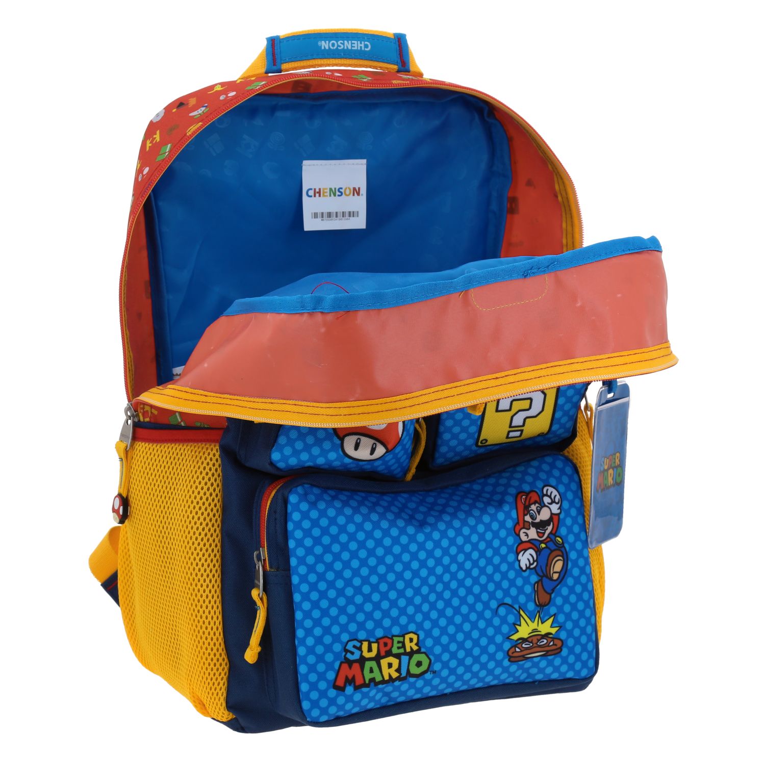 Foto 9 pulgar | Mochila Grande Chenson Mario Bros Onder Mb70508-9
