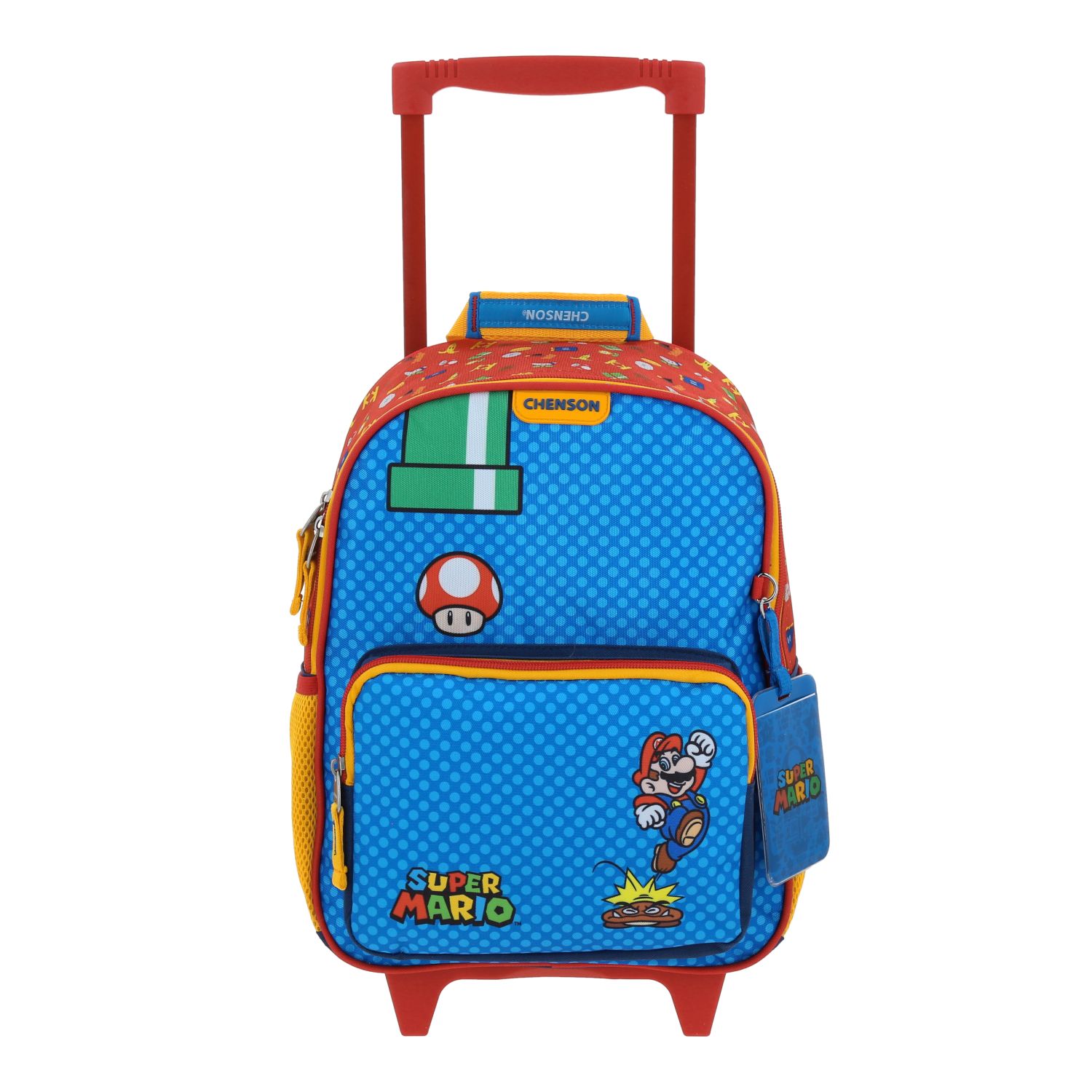 Foto 1 | Mochila Chica Kinder Con Ruedas Chenson Mario Bros Onder Mb70512-9