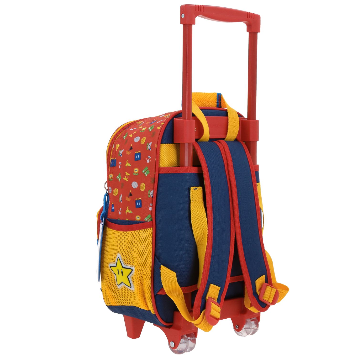 Foto 4 pulgar | Mochila Chica Kinder Con Ruedas Chenson Mario Bros Onder Mb70512-9