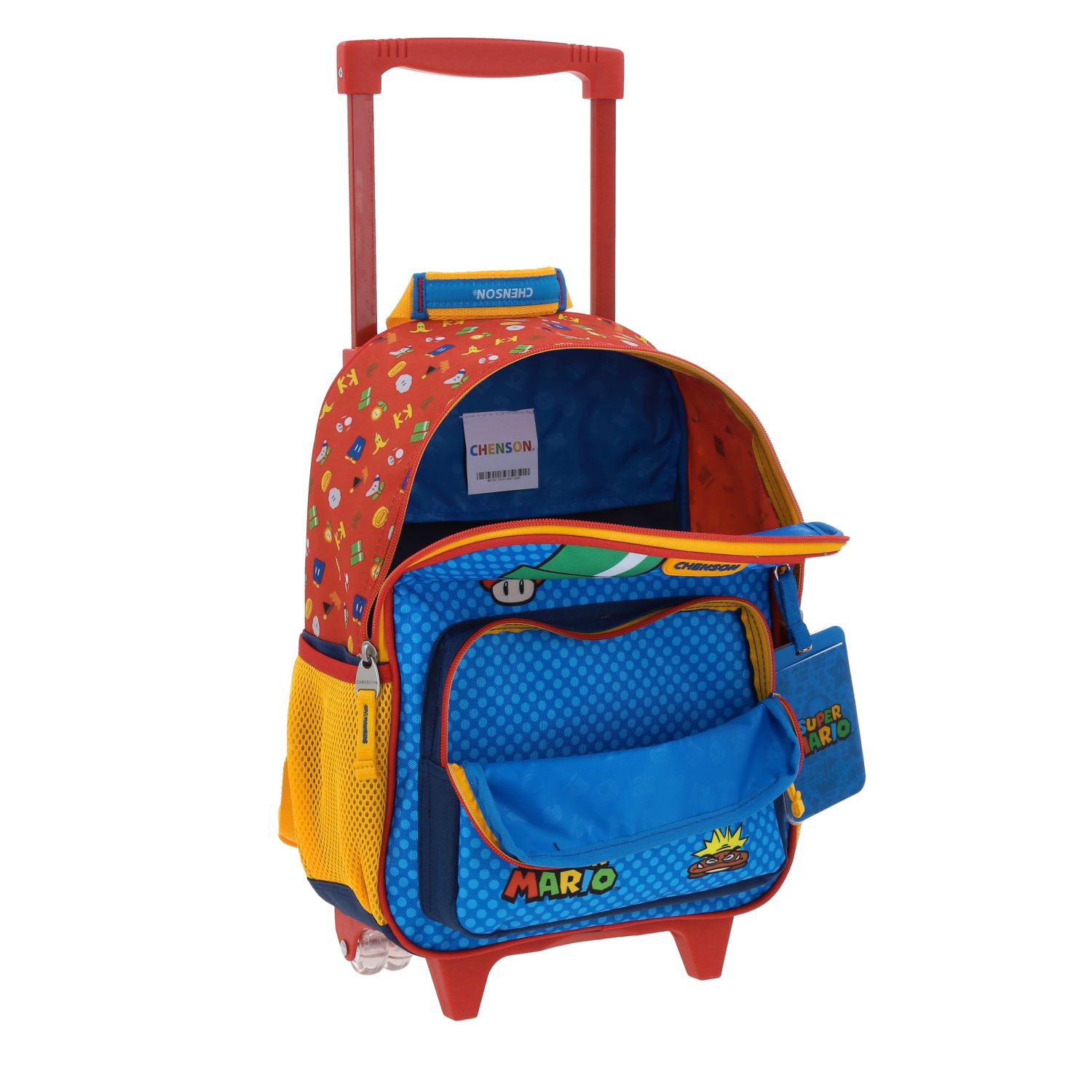 Foto 7 | Mochila Chica Kinder Con Ruedas Chenson Mario Bros Onder Mb70512-9