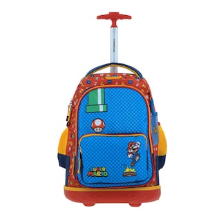 Foto 1 | Mochila Grande Con Ruedas Y Luces Led Chenson Mario Bros Onder Mb70511-9
