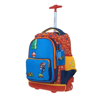 Foto 2 | Mochila Grande Con Ruedas Y Luces Led Chenson Mario Bros Onder Mb70511-9