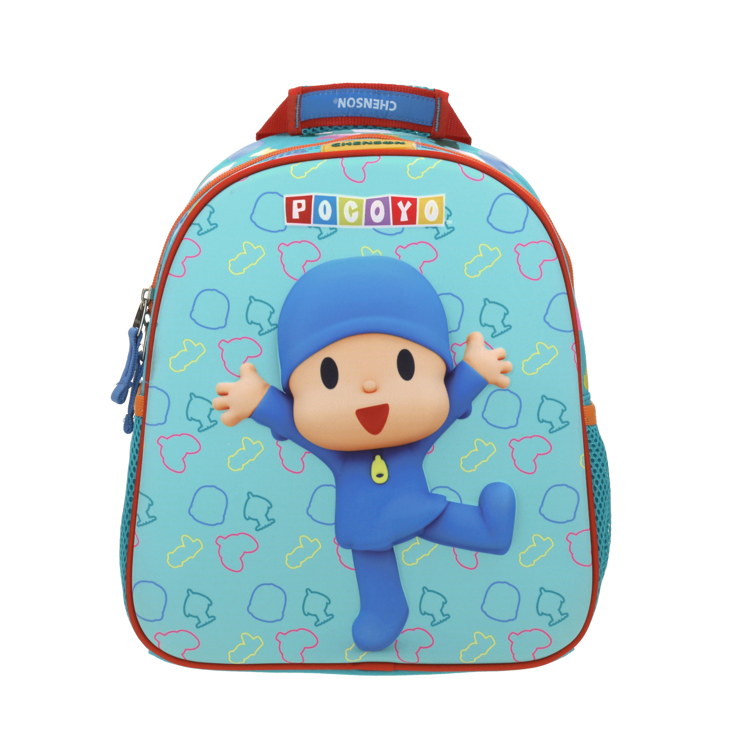 Foto 2 pulgar | Mochila Chica Preescolar Kinder Chenson Pocoyo Py65690-g Hpaoc