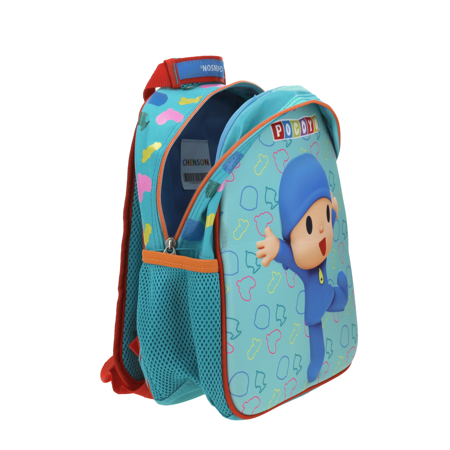 Foto 9 pulgar | Mochila Chica Preescolar Kinder Chenson Pocoyo Py65690-g Hpaoc