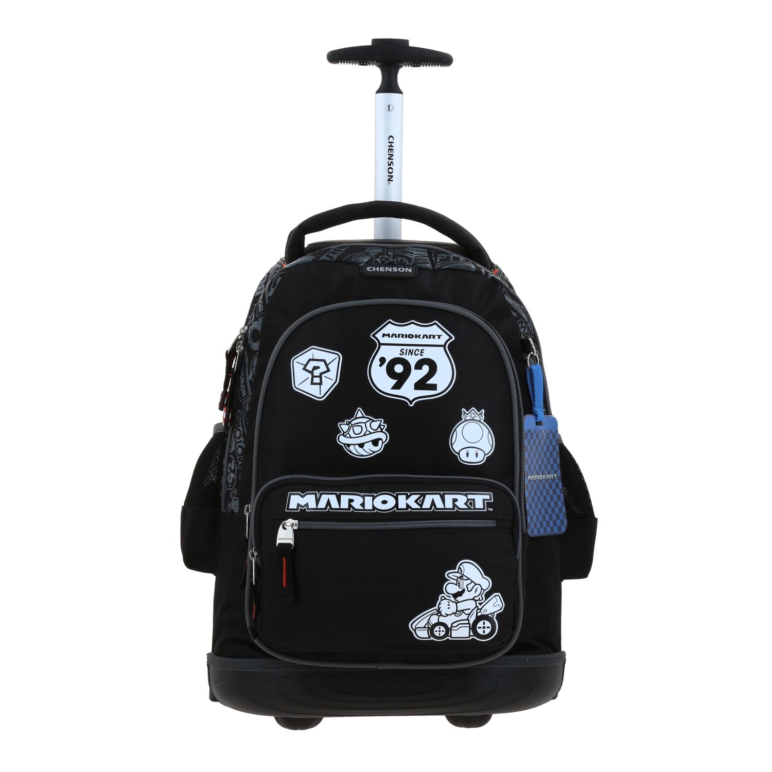 Foto 2 pulgar | Mochila Grande Con Ruedas Y Luces Led Chenson Mario Bros Mb70574-3 Racer