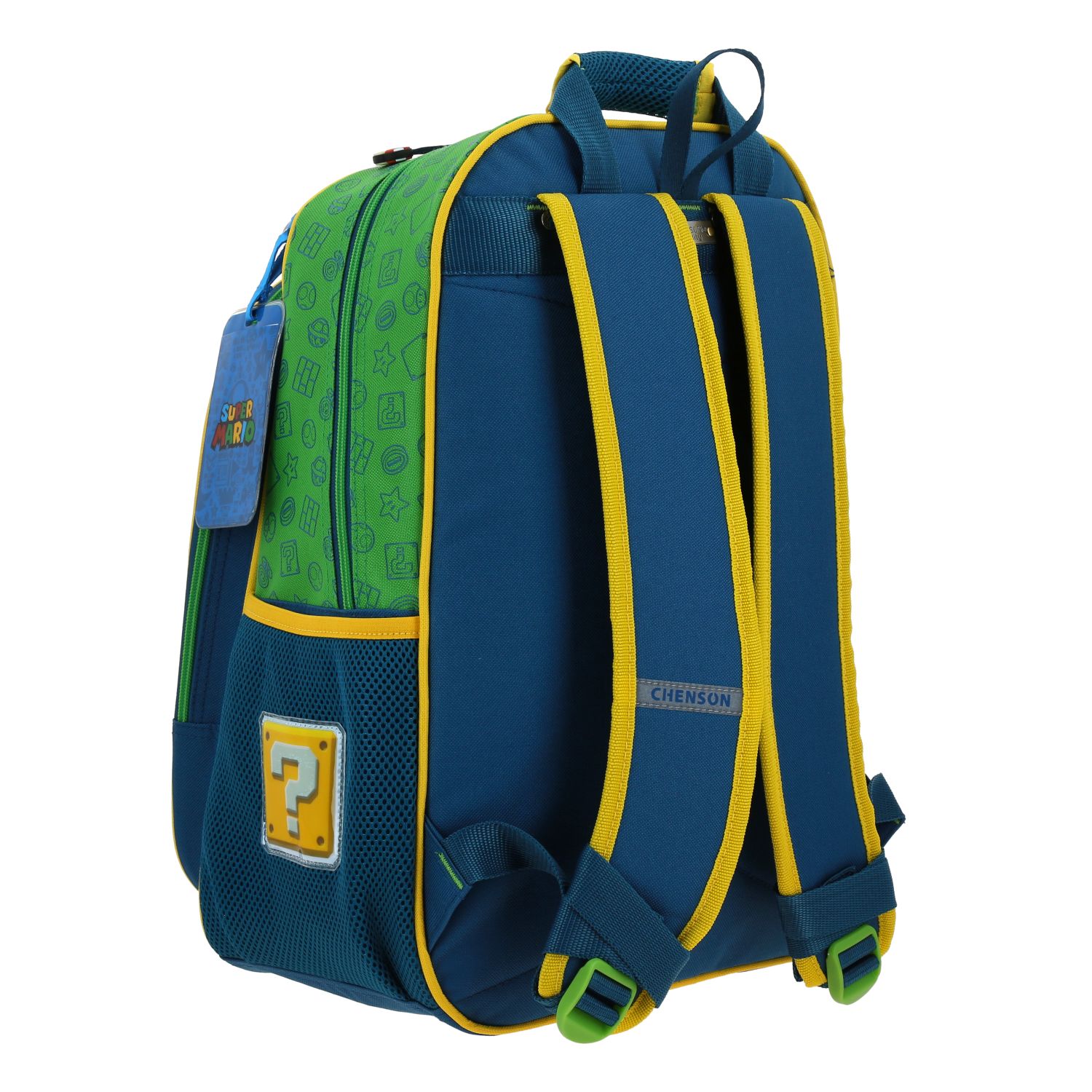 Foto 4 pulgar | Mochila Grande Primaria Chenson Mario Bros Yoshi Mb70626-9 Sploshi