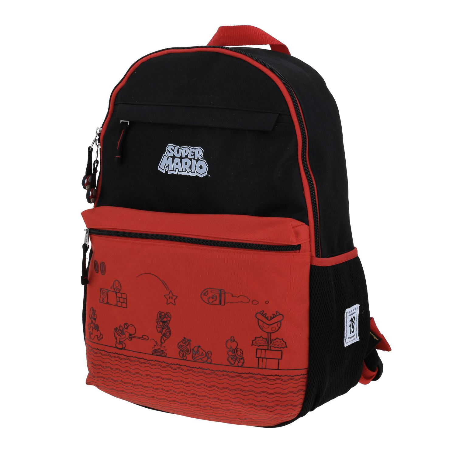 Foto 3 pulgar | Mochila Grande Chenson Mario Bros Clasico Mb70623-3 Spec