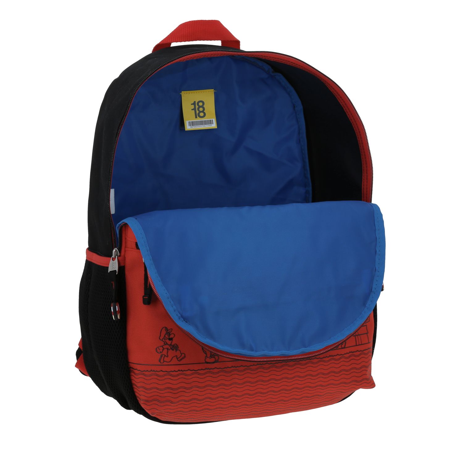 Foto 8 pulgar | Mochila Grande Chenson Mario Bros Clasico Mb70623-3 Spec