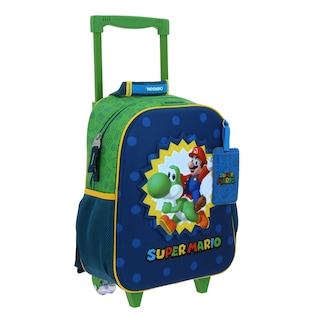 Foto 6 | Mochila Chica Kinder Con Ruedas Chenson Mario Bros Yoshi Mb70629-9 Sploshi