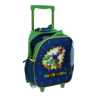 Foto 7 | Mochila Chica Kinder Con Ruedas Chenson Mario Bros Yoshi Mb70629-9 Sploshi