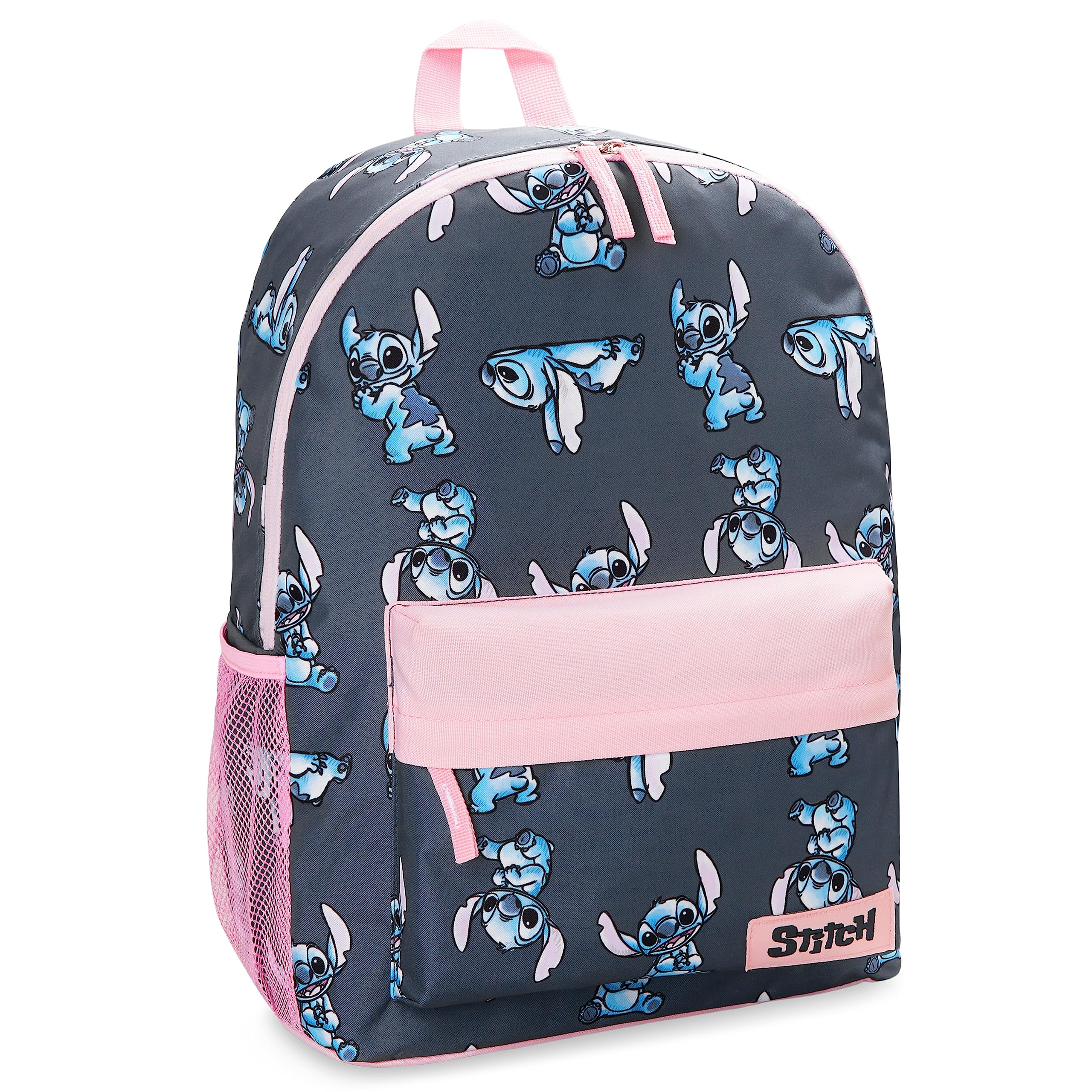 Foto 1 | Mochila Disney Stitch Para Niñas Azul Marino/rosa - Venta Internacional.