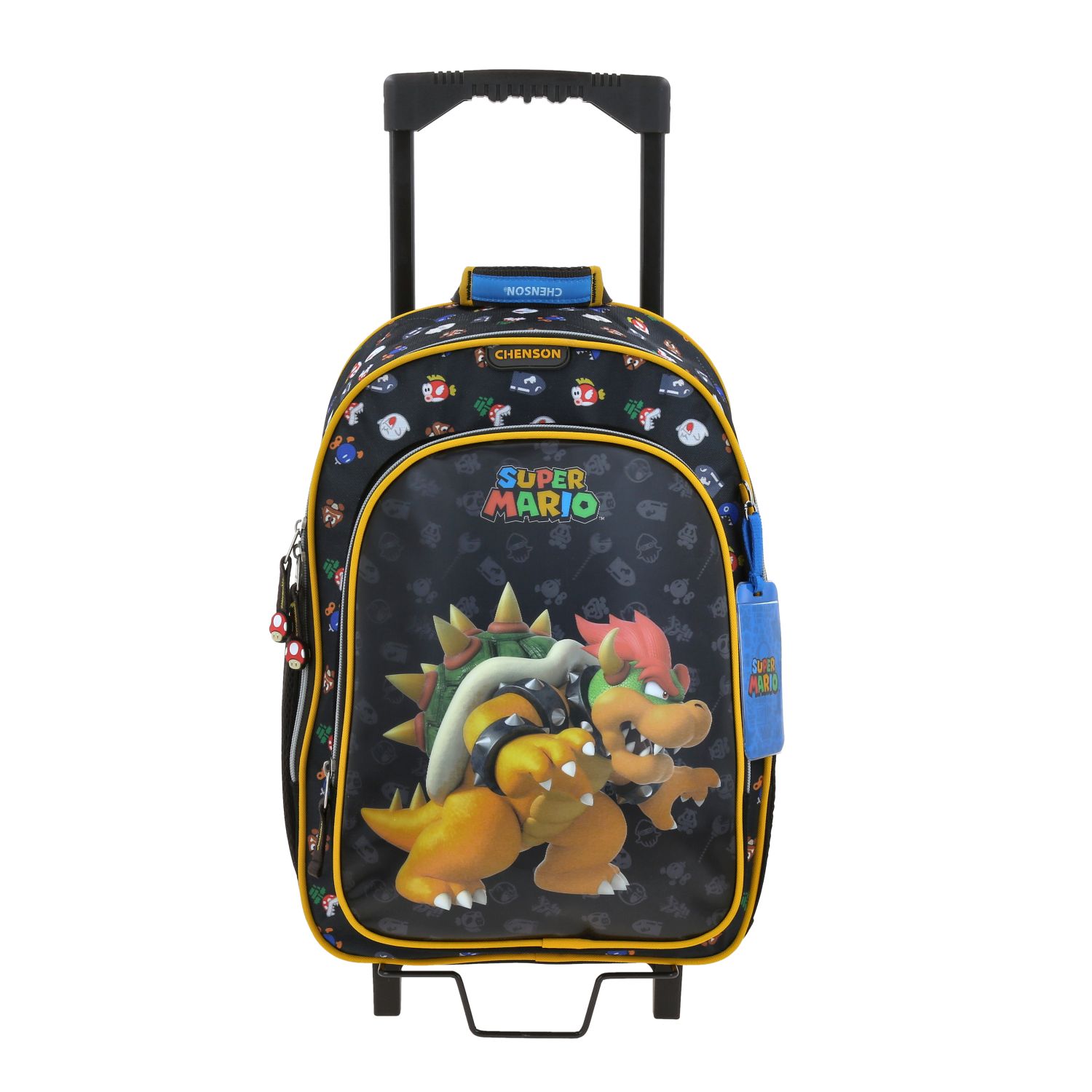 Foto 2 pulgar | Mochila Grande Con Ruedas Chenson Mario Bros Bowser Mb70715-3 Woat