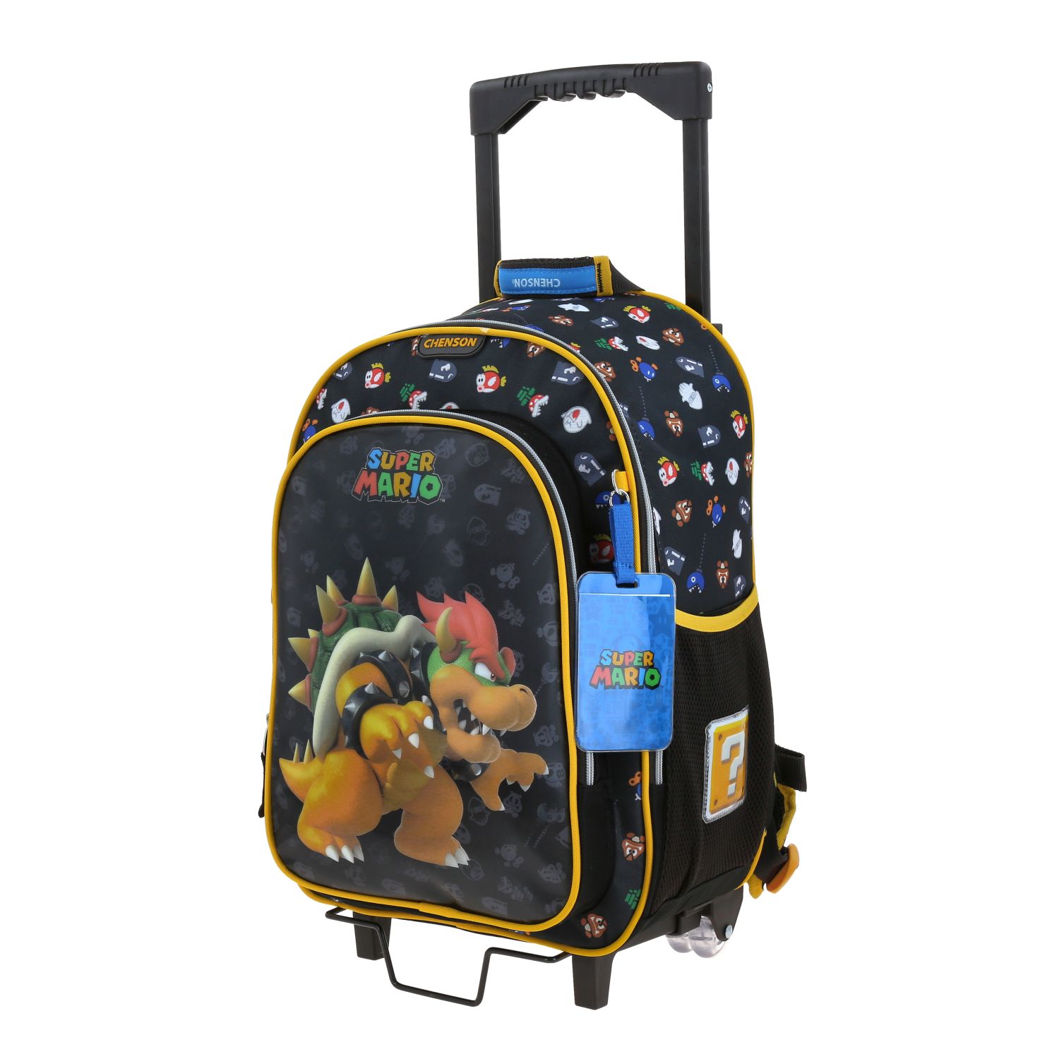 Foto 3 pulgar | Mochila Grande Con Ruedas Chenson Mario Bros Bowser Mb70715-3 Woat