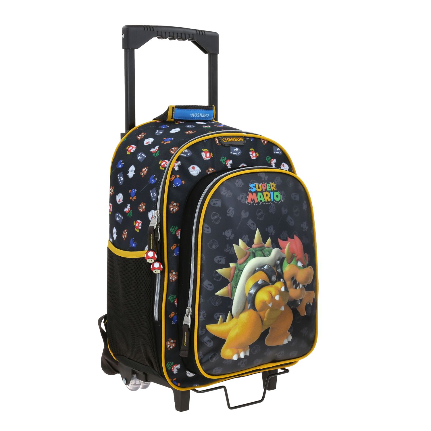 Foto 7 pulgar | Mochila Grande Con Ruedas Chenson Mario Bros Bowser Mb70715-3 Woat