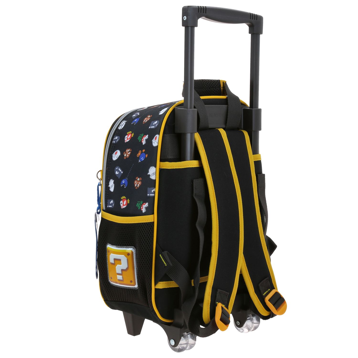 Foto 4 pulgar | Mochila Chica Kinder Con Ruedas Chenson Mario Bros Bowser Mb70714-3 Woat