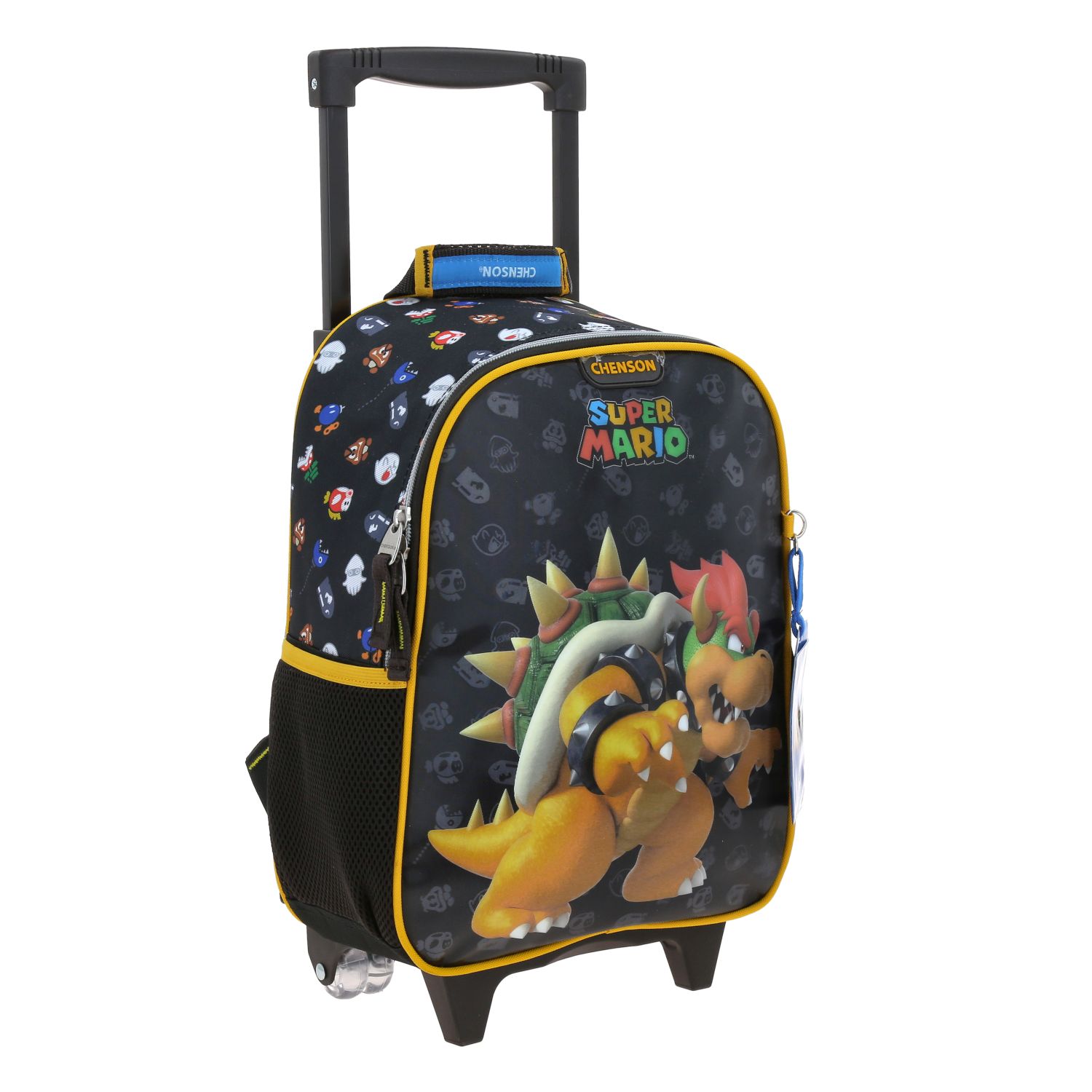 Foto 7 pulgar | Mochila Chica Kinder Con Ruedas Chenson Mario Bros Bowser Mb70714-3 Woat