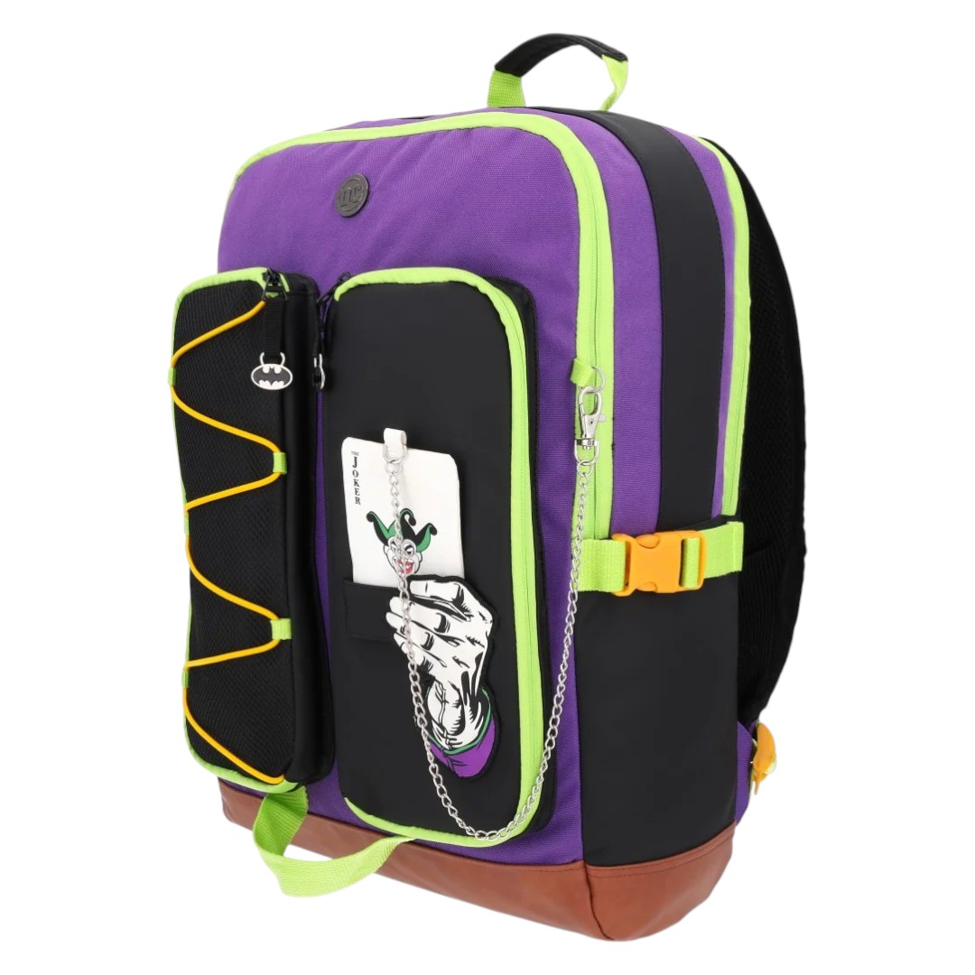 Foto 3 pulgar | Mochila Grande Joker Carta Bat006-bp447a