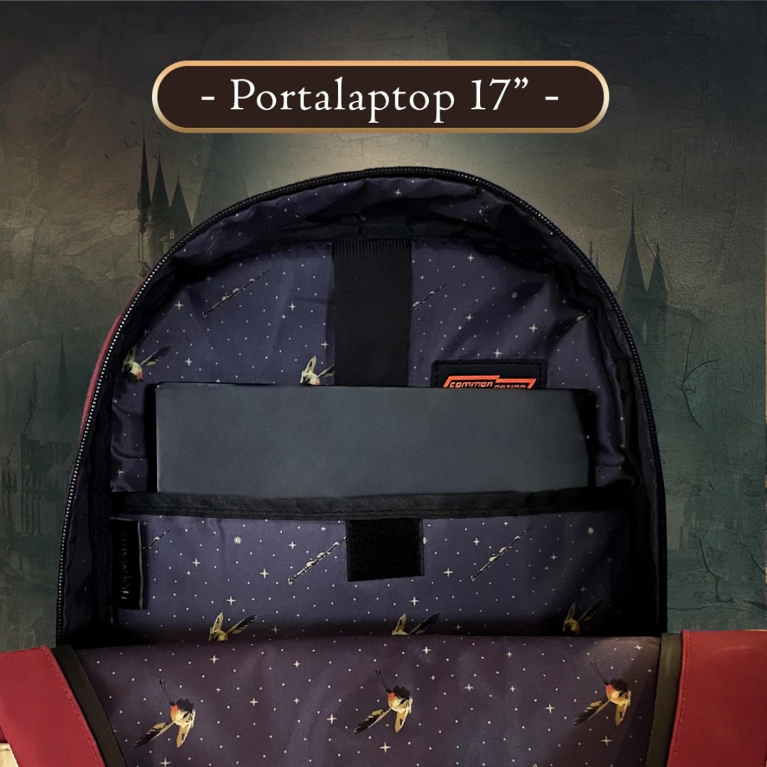 Foto 7 pulgar | Mochila Grande Gryffindor Hogwarts Legacy Hlg003-bp233a