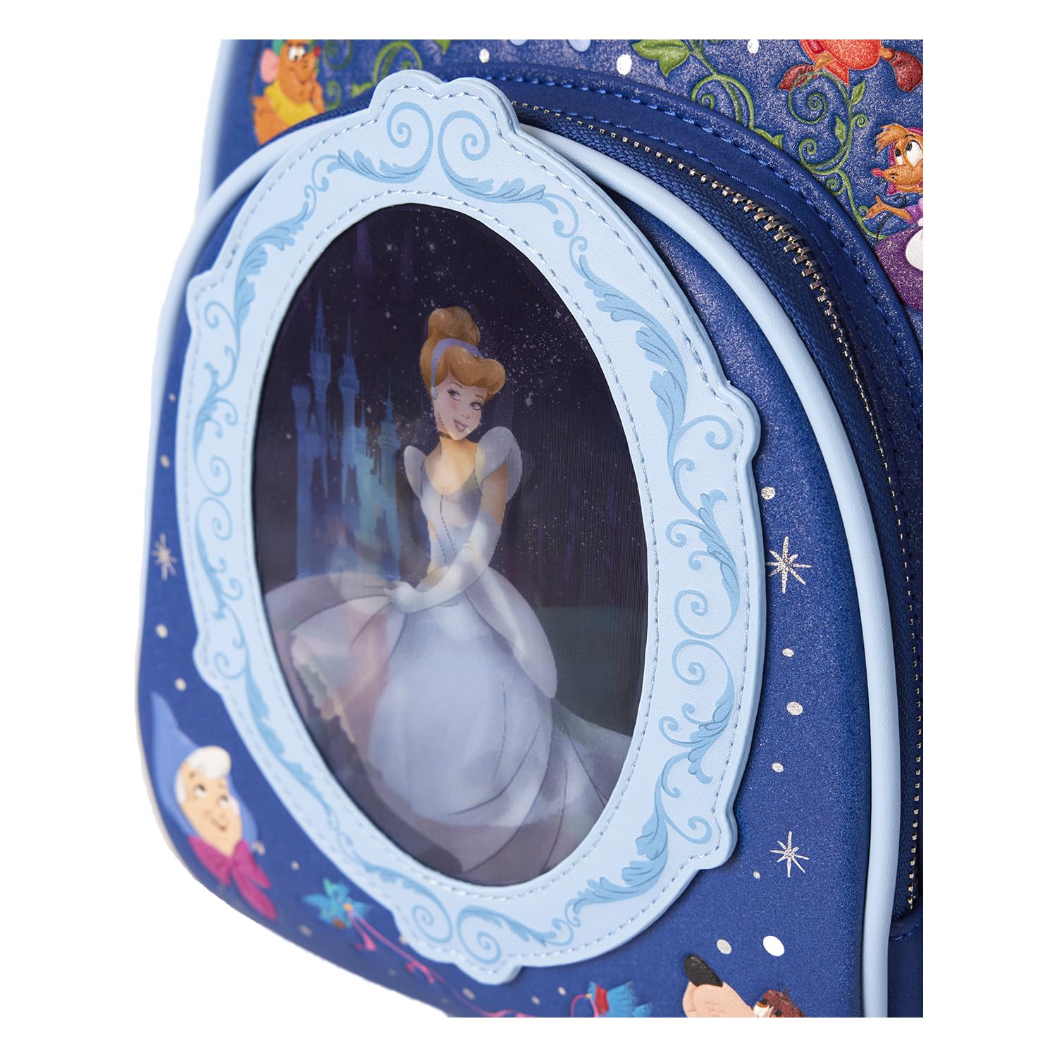 Foto 4 | Mochila Loungefly Disney Cinderella 75 Aniversario - Venta Internacional.