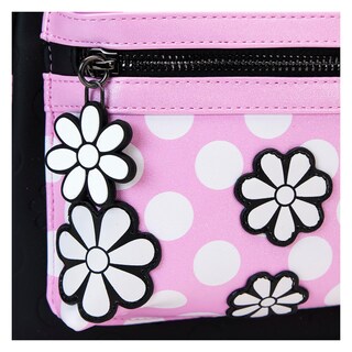 Foto 3 | Mochila Loungefly Disney Minnie Floral Rock The Dots - Venta Internacional.