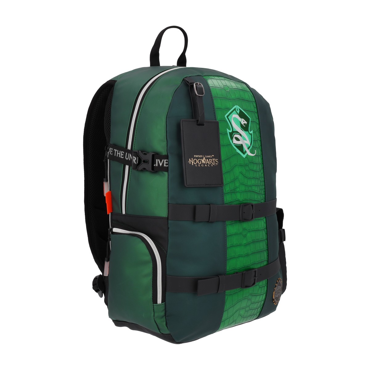 Foto 5 pulgar | Mochila Grande Hogwarts Legacy Slytherin Hlg008-bp335a