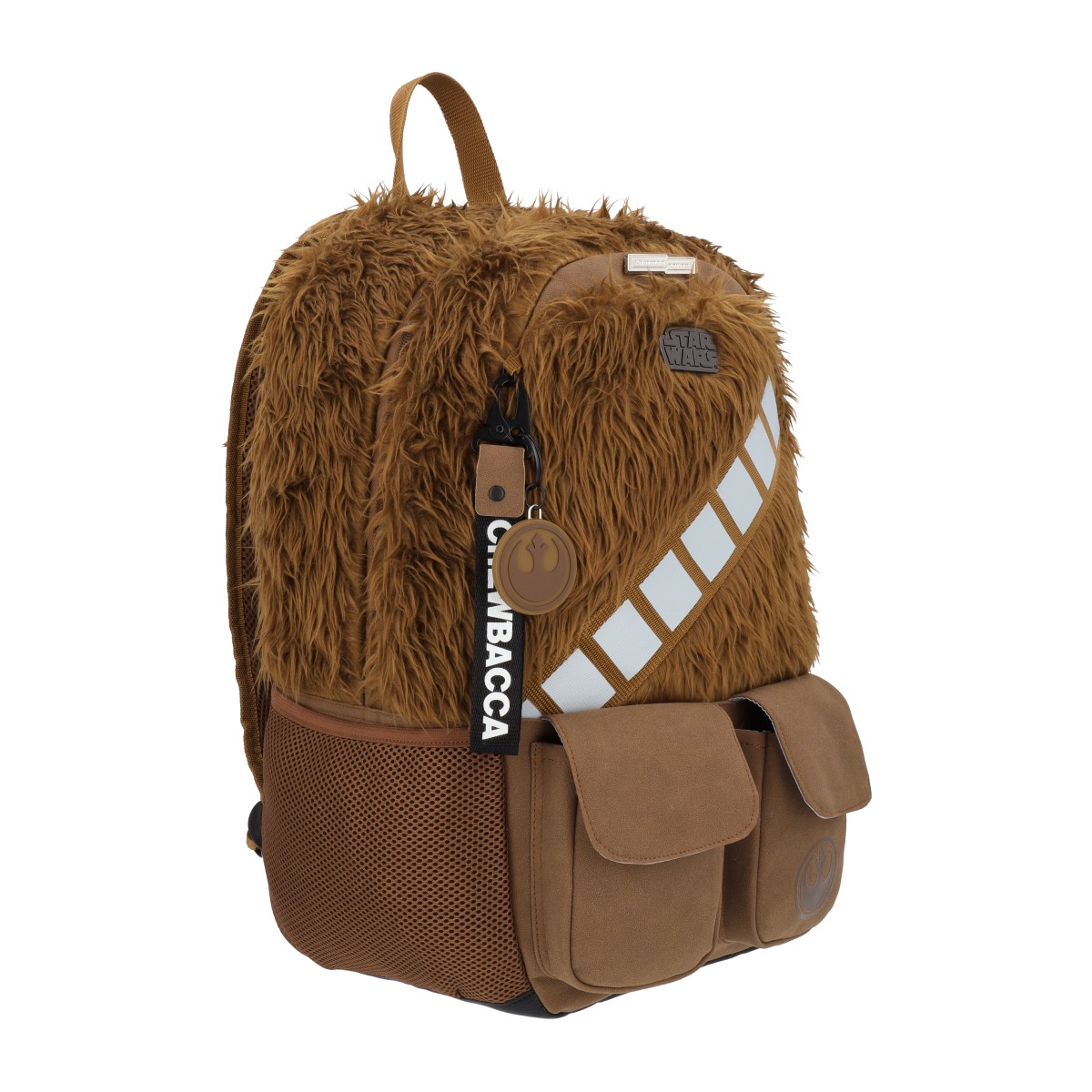Foto 7 pulgar | Mochila Grande Chewbacca Star Wars Porta Laptop Yadatex Str005-bp321a