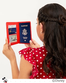 Foto 4 | Funda Para Pasaportes Disney Mickey & Minnie Mouse Para Mujer - Venta Internacional.