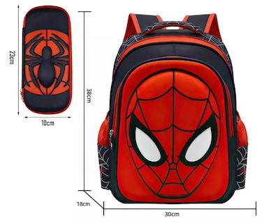 Foto 2 | Mochila Preescolar Xtellar Rojo Spider Niños