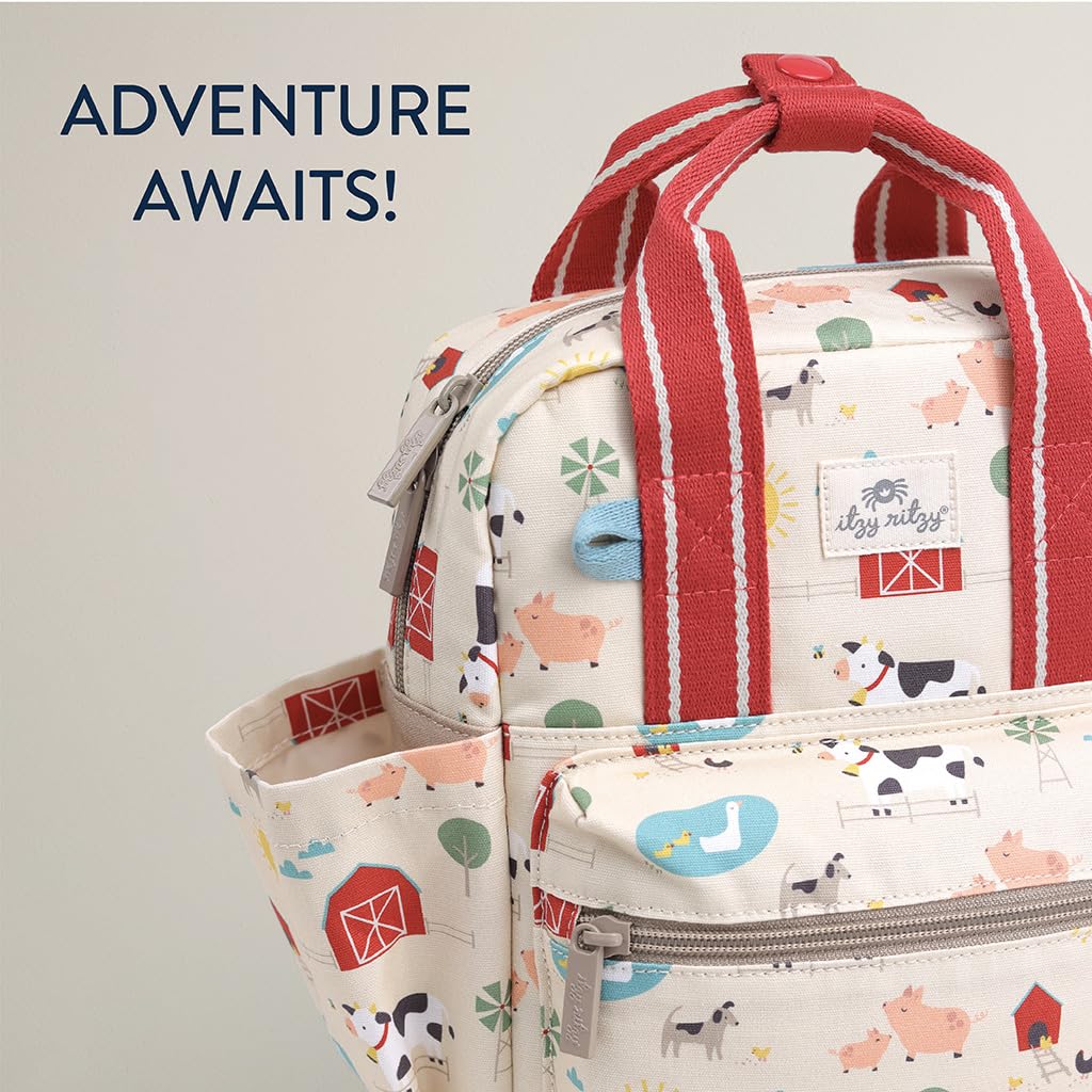 Foto 6 pulgar | Mochila Para Niños Pequeños Itzy Ritzy, Bolsa De Guardería Con Correas Ajustables - Venta Internacional.