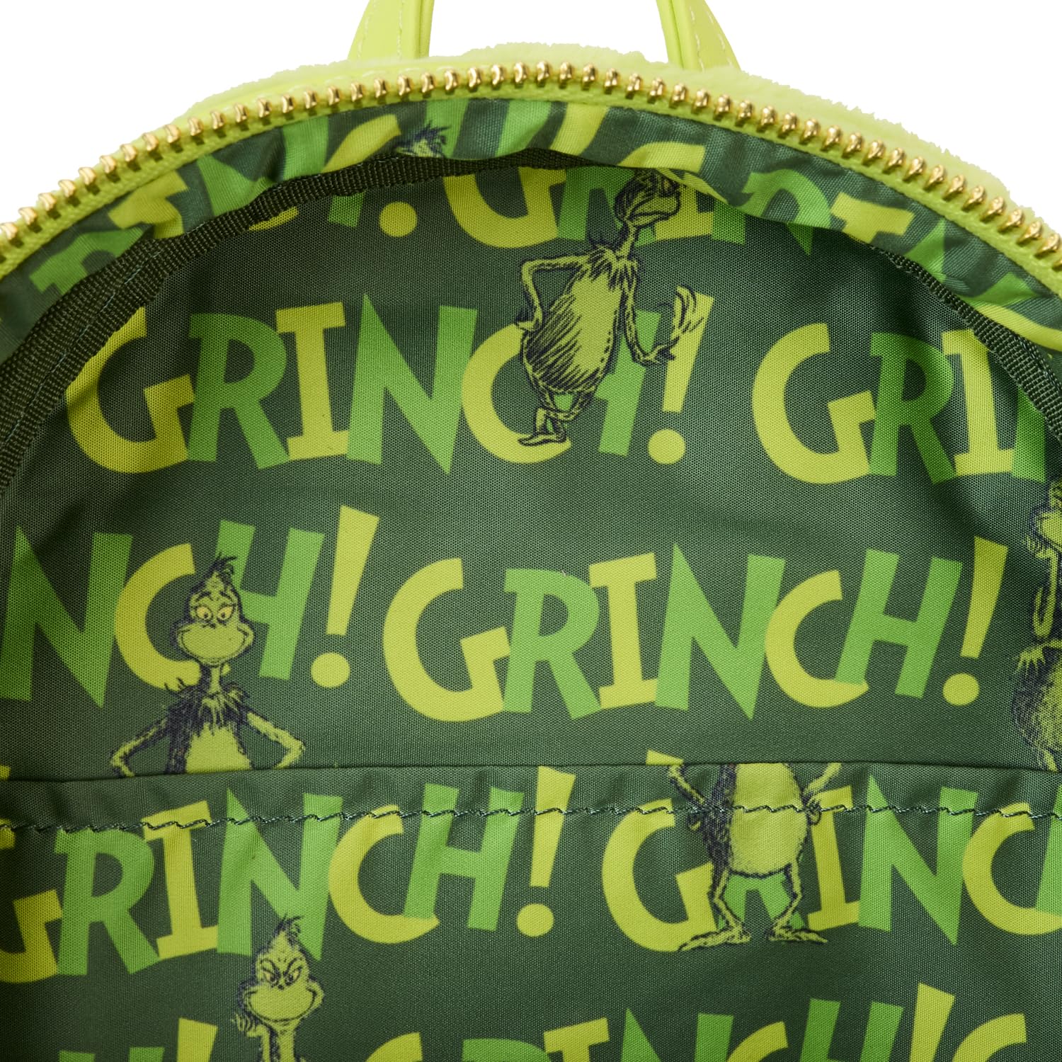 Foto 3 pulgar | Mochila Loungefly Dr. Seuss Plush Grinch Light Up Cosplay - Venta Internacional.